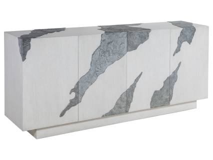 Contango White Media Console